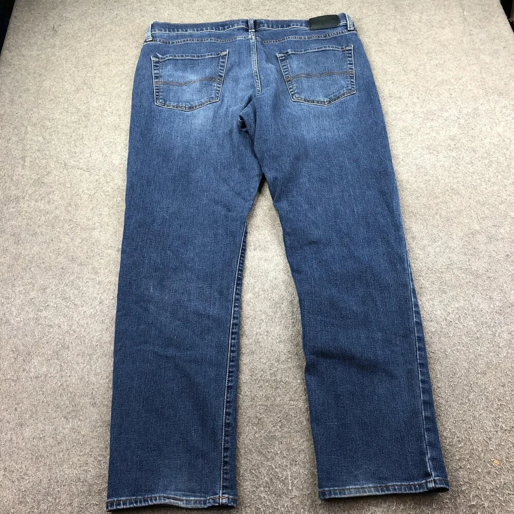 Lucky Brand Jeans Mens 38x32 Blue Medium Wash 410 Athletic Slim Denim Pants